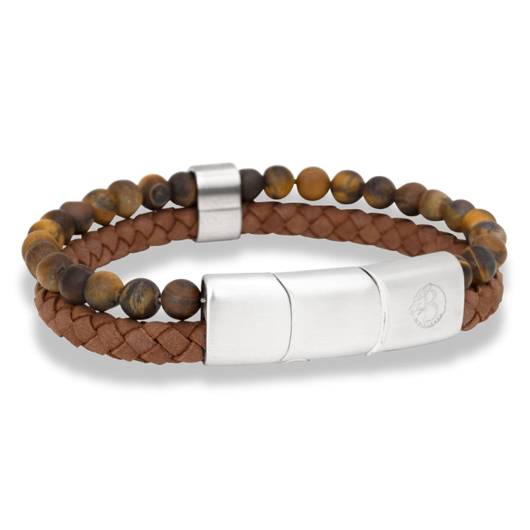 Läderarmband Leander