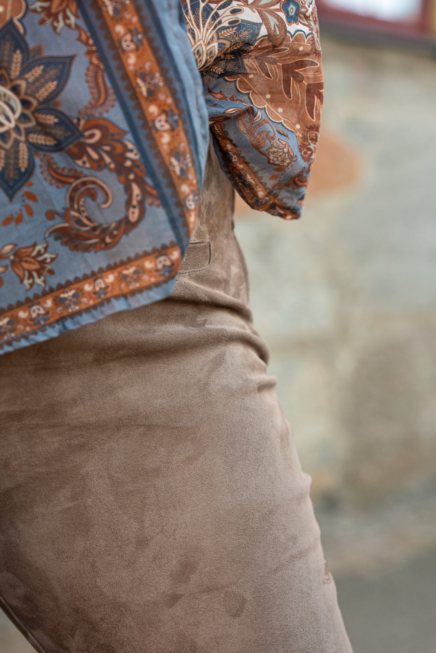 AvaDEP HW Suede pant Full Length