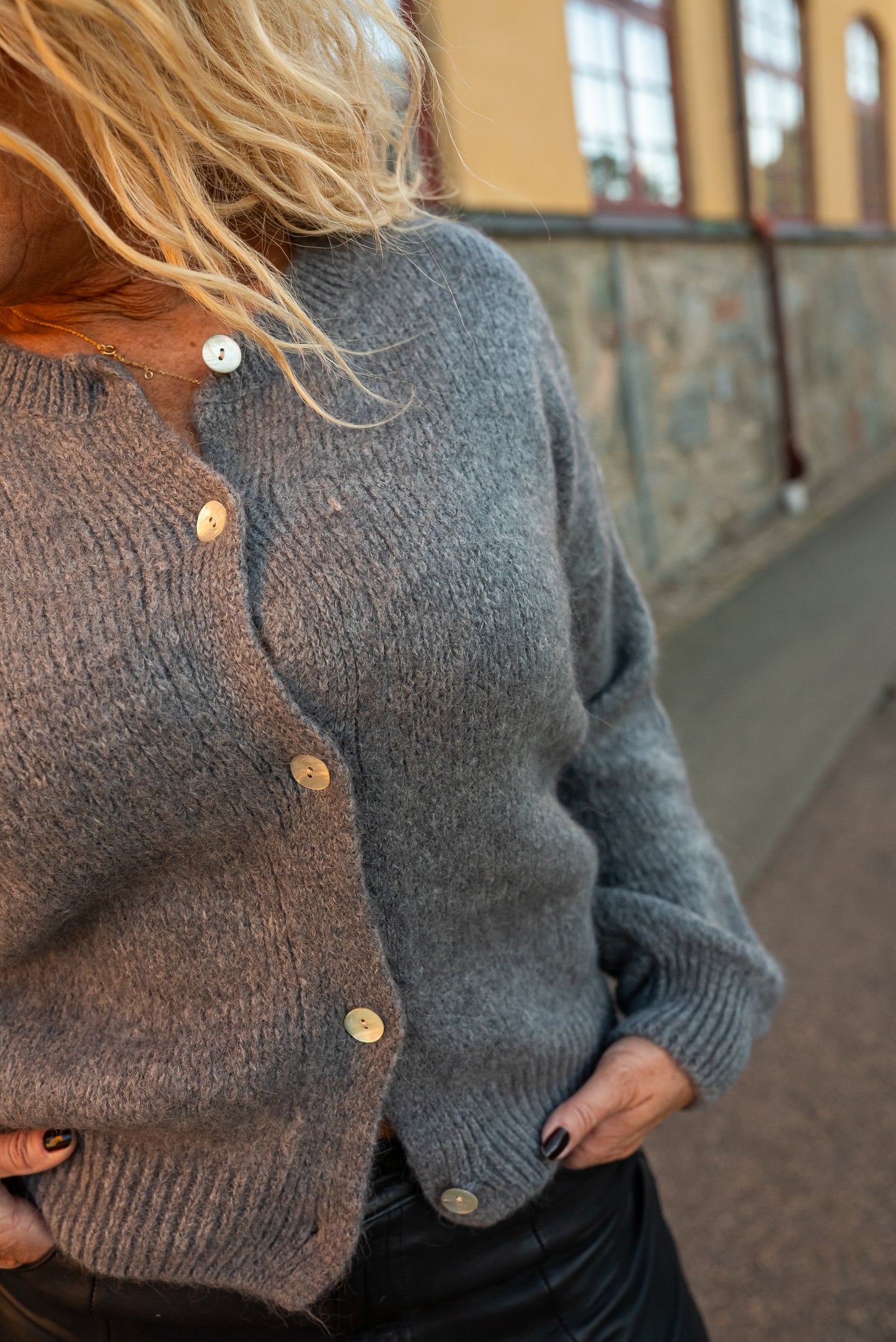 SarahDe Alpaca Cardigan