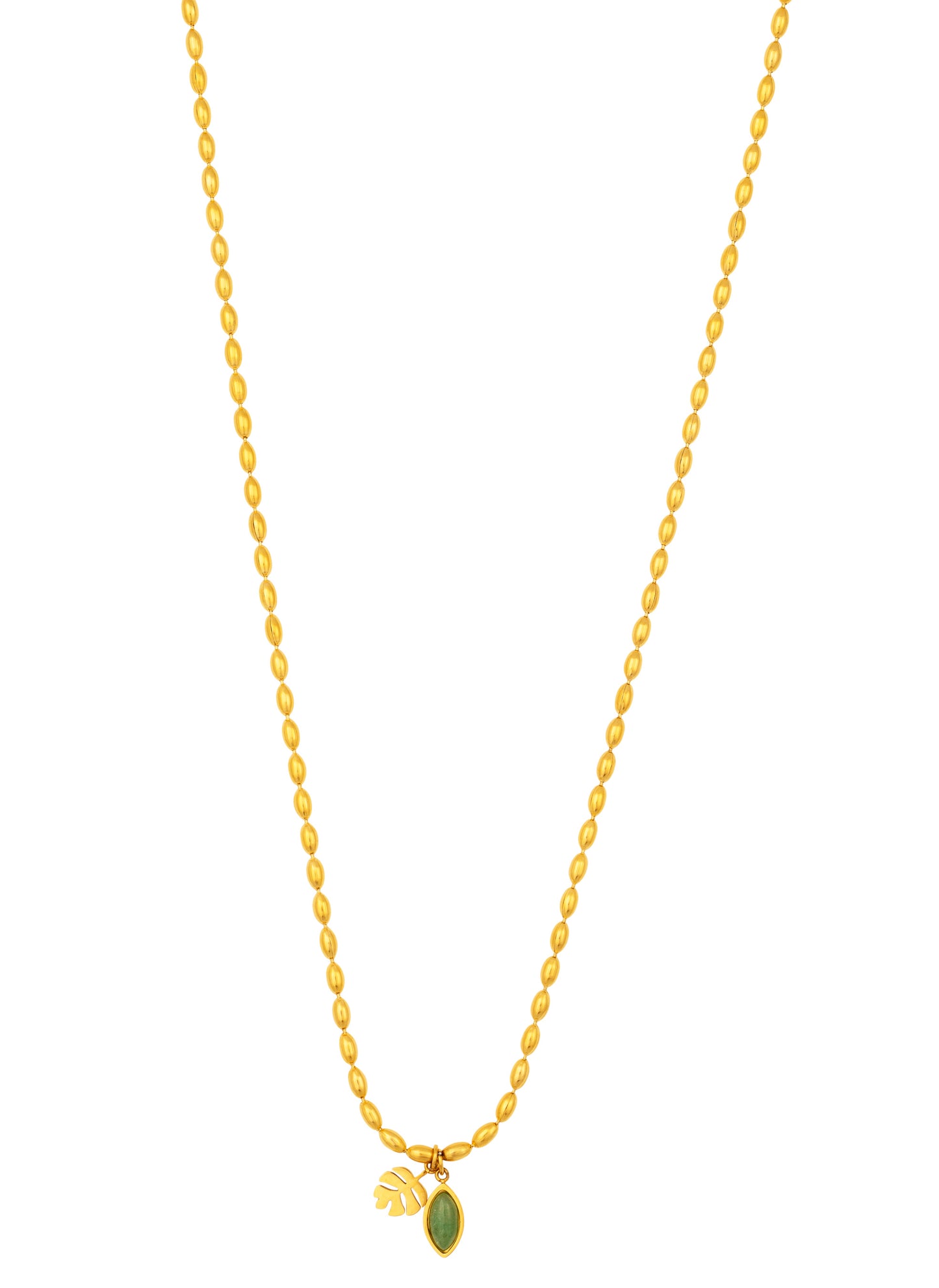 Halsband green aventurine