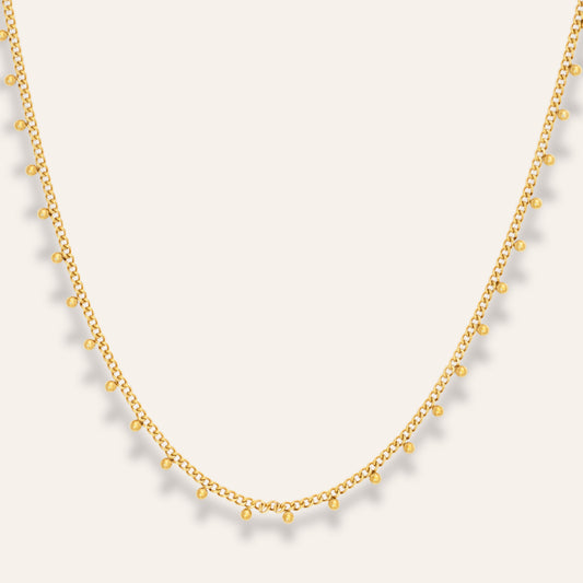 Halsband steel beaded