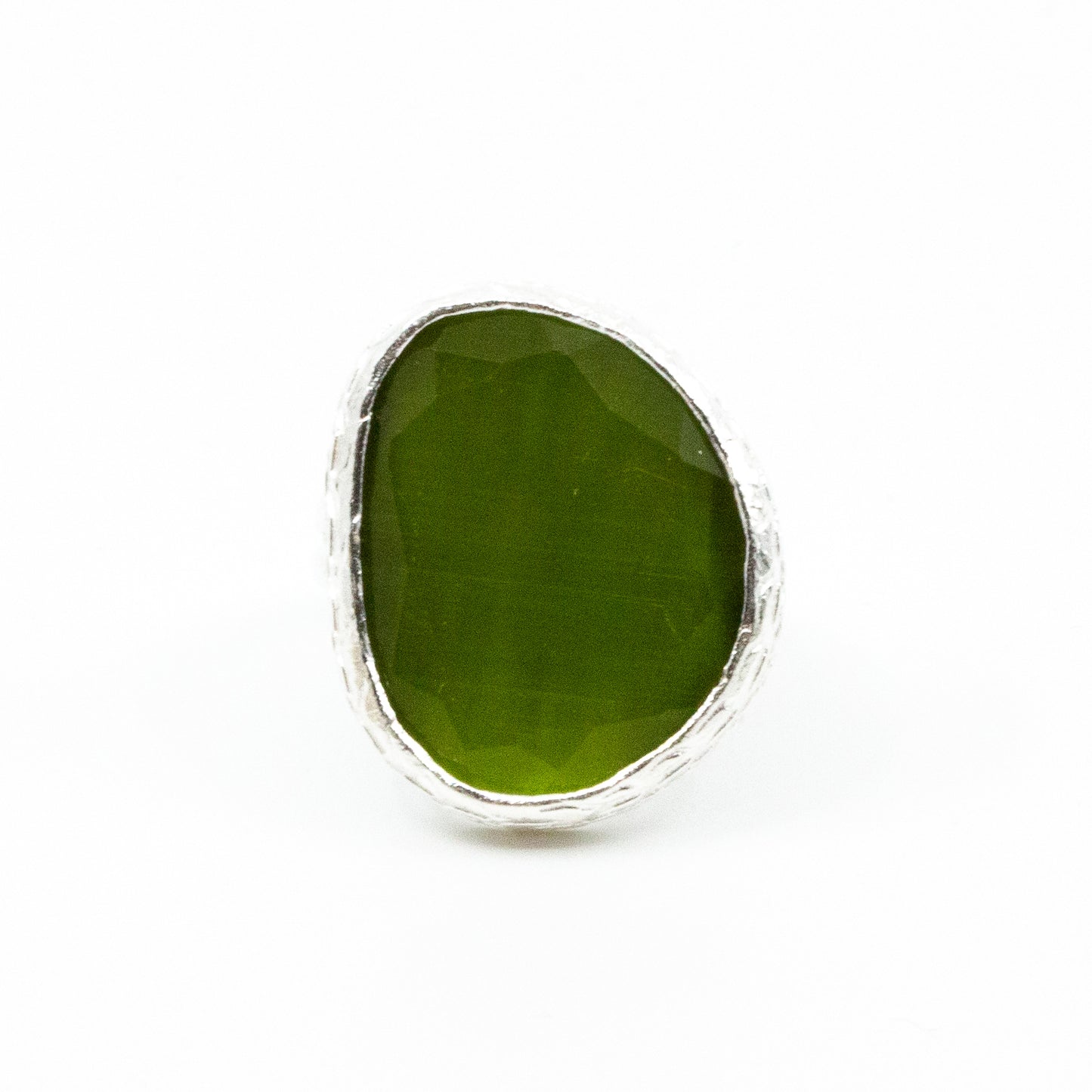 Omikron Big Ring Silver